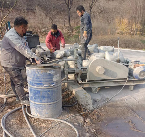 晴隆路面下沉注浆